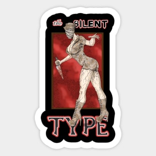 Silent Nurse Sticker